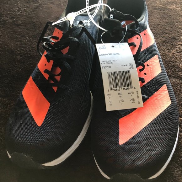 Men's Adidas Adizero XC Sprint Track Shoes - Picture 3 of 5
